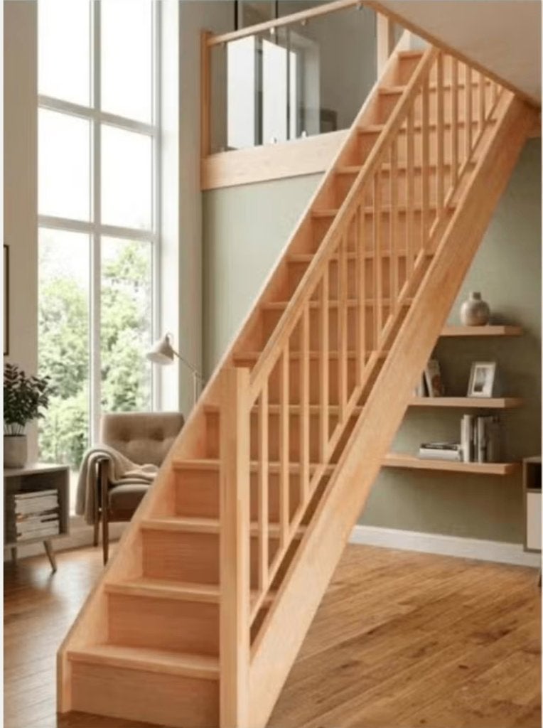beuken trap, Doe-het-zelf en Bouw, Ladders en Trappen, Ophalen, Gebruikt, Trap