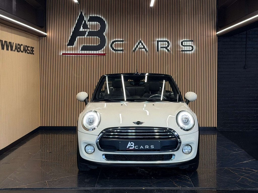 MINI Cooper Cabrio ONE 1.2I * 1 ER PROPRIO * GARANTIE 12 MOI, Gebruikt, Cabriolet, 1198 cc, Wit