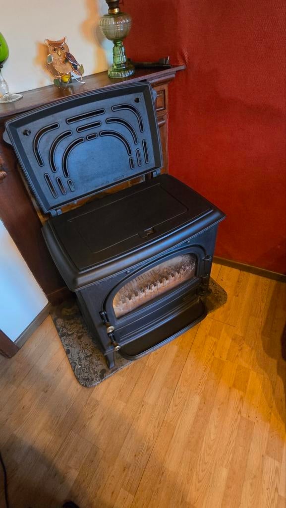 Poêle saey charbon et bois, Comme neuf, Enlèvement, Bois, Autoportant