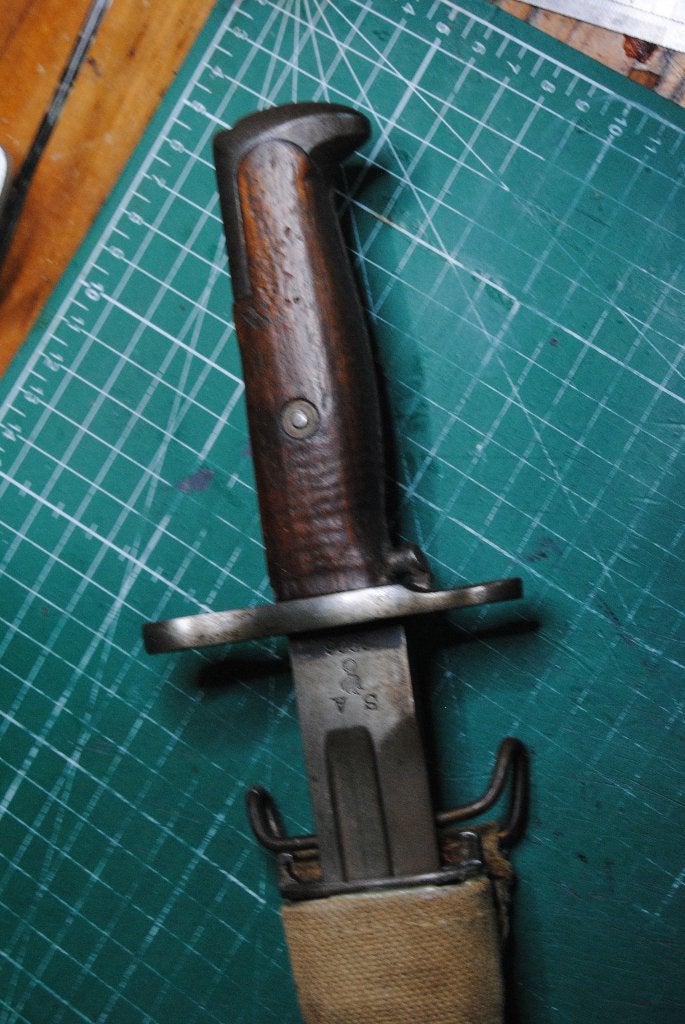 bainette sprinfield 1903, Verzamelen, Militaria | Algemeen, Ophalen of Verzenden, Landmacht, Mes of Dolk