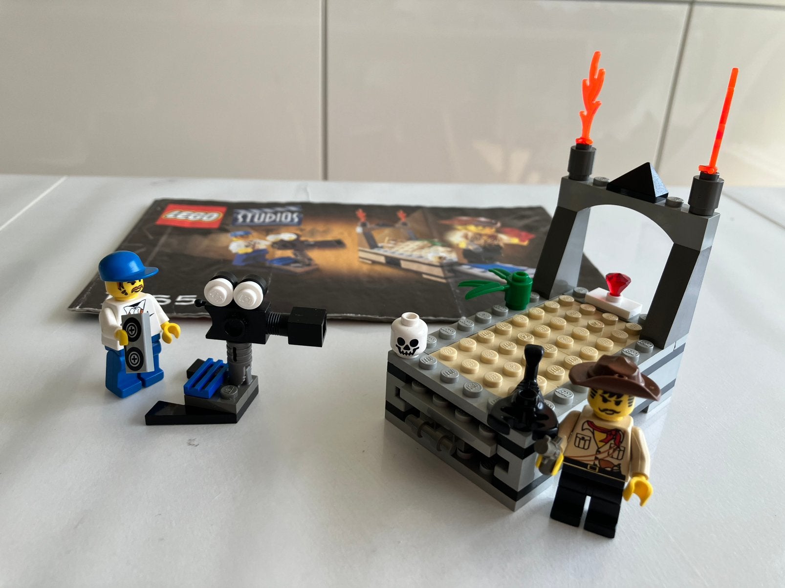 LEGO 1355 – Temple of Gloom (2001), Accessoires inclus, Lego, Ensemble complet, Comme neuf