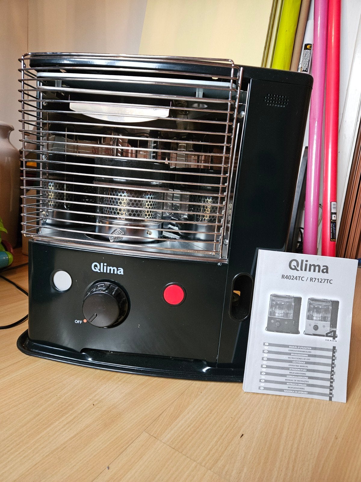 nieuwe kachel Qlima, Huis en Inrichting, Ophalen, Nieuw, Overige brandstoffen, Vrijstaand