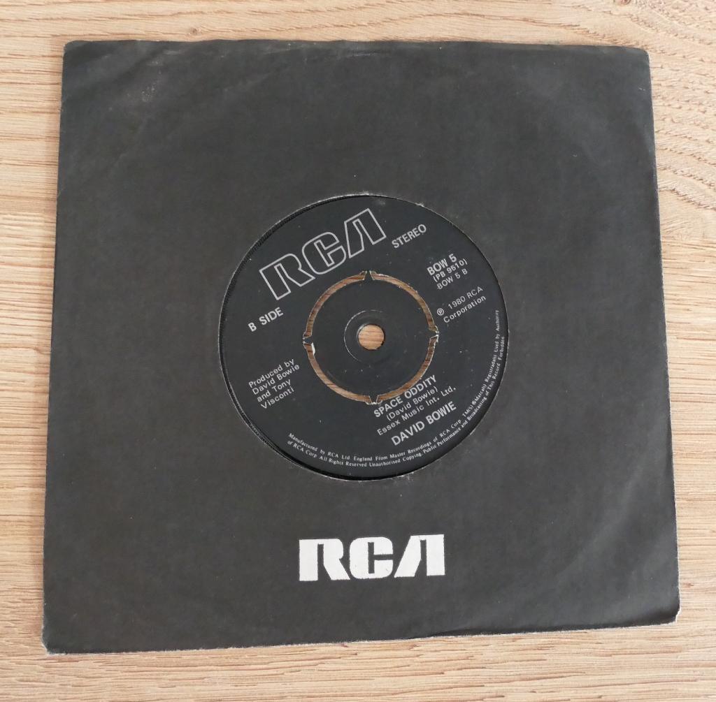 7"  David Bowie ‎– Pace Oddity / Alabama Song, Cd's en Dvd's, Gebruikt, 7 inch, Single, Ophalen of Verzenden