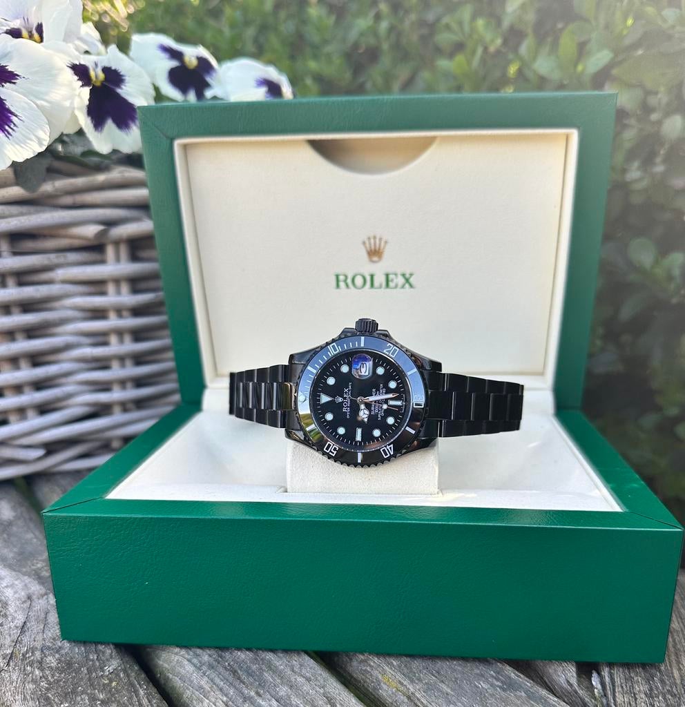 Rolex Submariner Black, Handtassen en Accessoires, Horloges | Heren, Ophalen of Verzenden, Nieuw, Rolex
