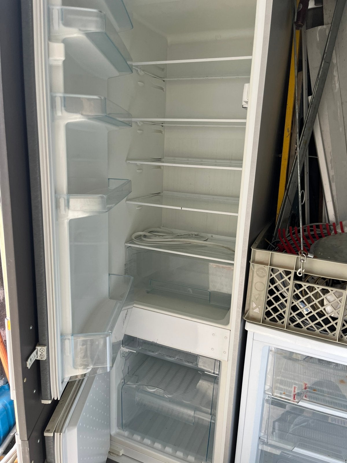 Frigo avec surgélateurs, Enlèvement, Utilisé, Encastré