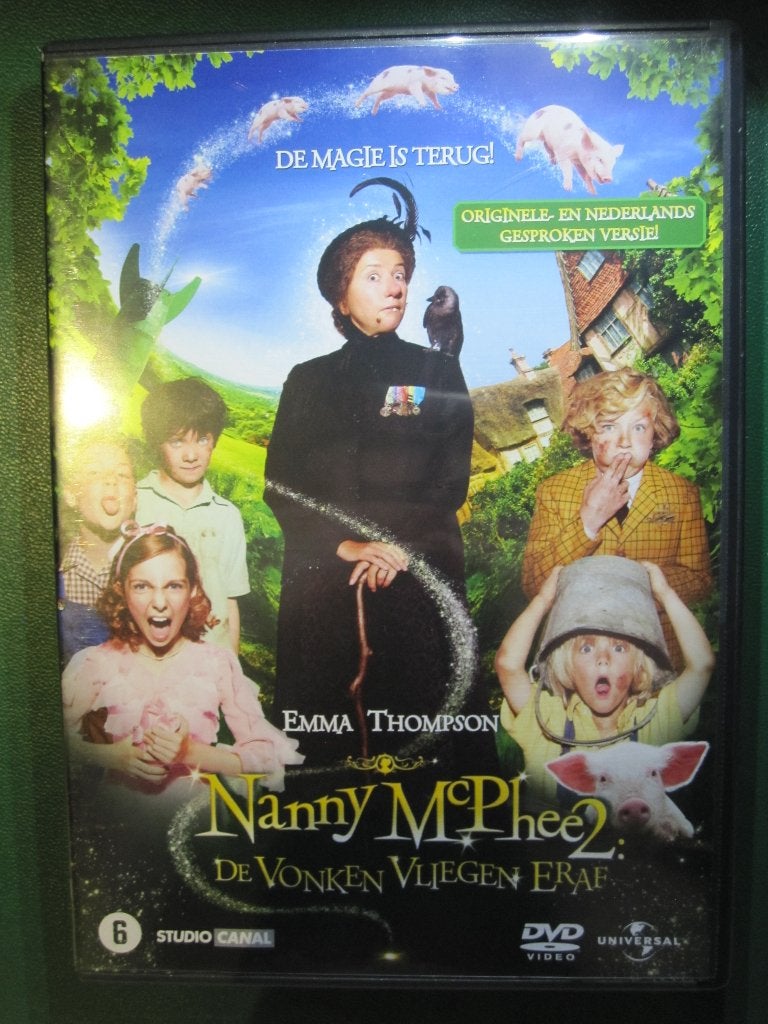 Nanny McPhee 2 : Les étincelles s'envolent (2010), CD & DVD, À partir de 6 ans, Enlèvement ou Envoi, Néerlandais, Comme neuf