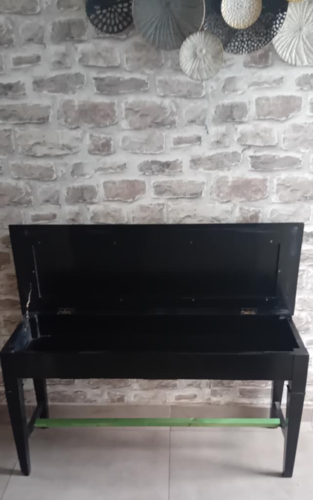 Banc de piano, Enlèvement, Utilisé, Noir, Piano