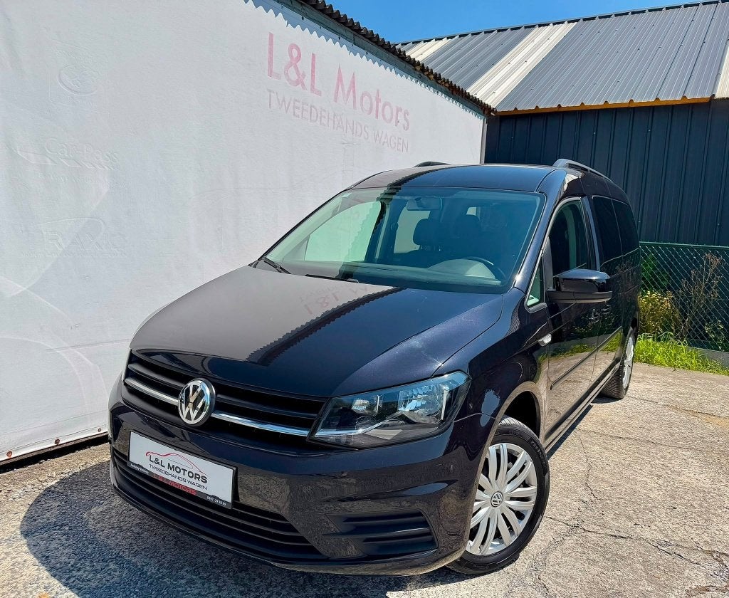 Volkswagen Caddy 2.0 Di Maxi 5Plaats*Taxe Utilitaire*, Auto's, Volkswagen, Voorwielaandrijving, 75 kW, 4 cilinders, Zwart