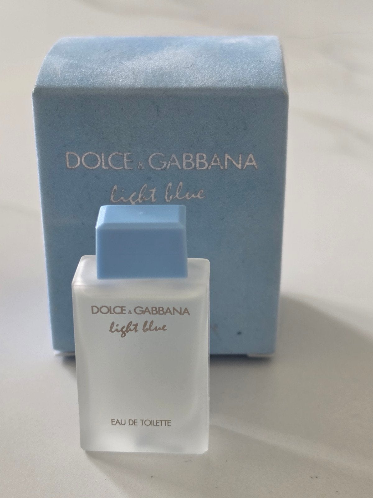 Miniature Light blue DG, Collections, Parfums, Envoi, Miniature