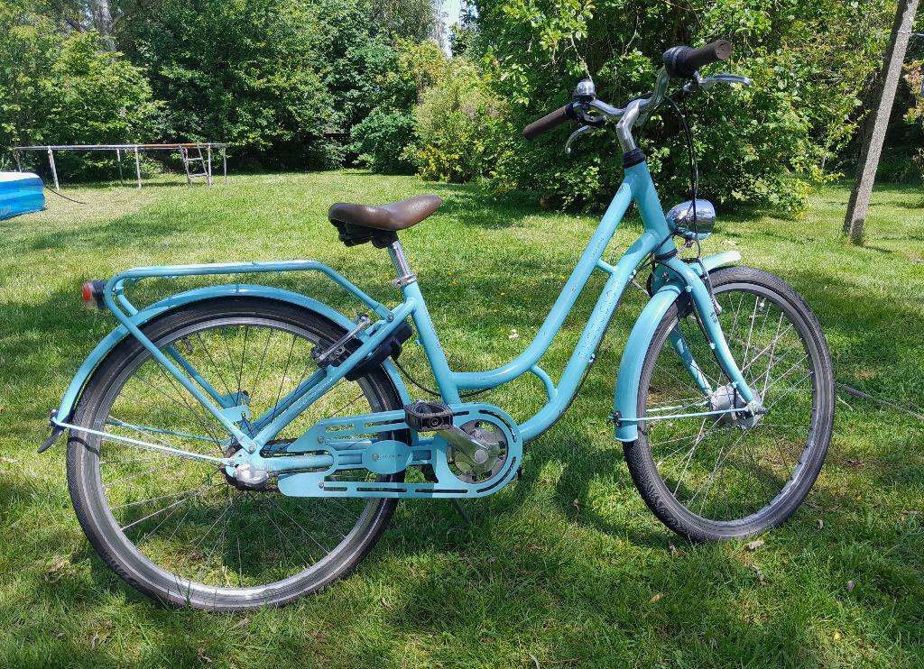 Meisjes fiets, Vélos & Vélomoteurs, Vélos | Filles, Utilisé, 24 pouces, Frein à main, Vitesses, Frein à rétropédalage, Enlèvement