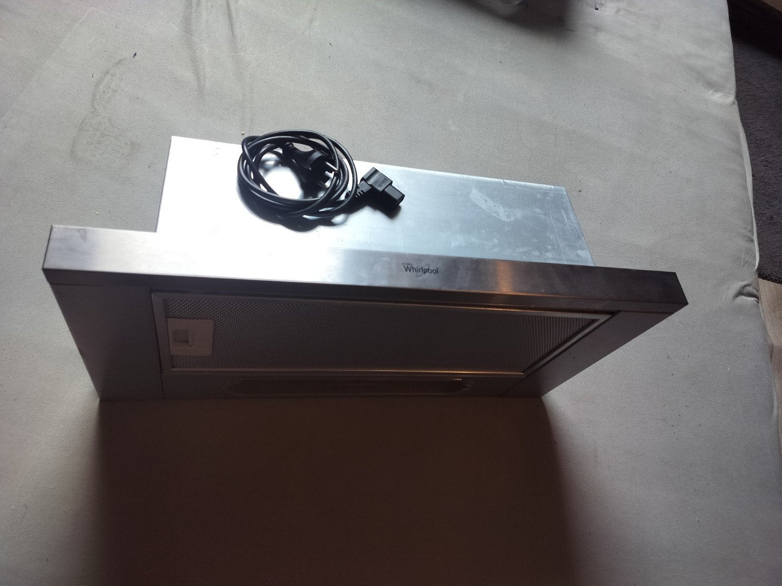 Dampkap Whirlpool, Elektronische apparatuur, Ophalen, Gebruikt, Onderbouw afzuigkap, Inbouw