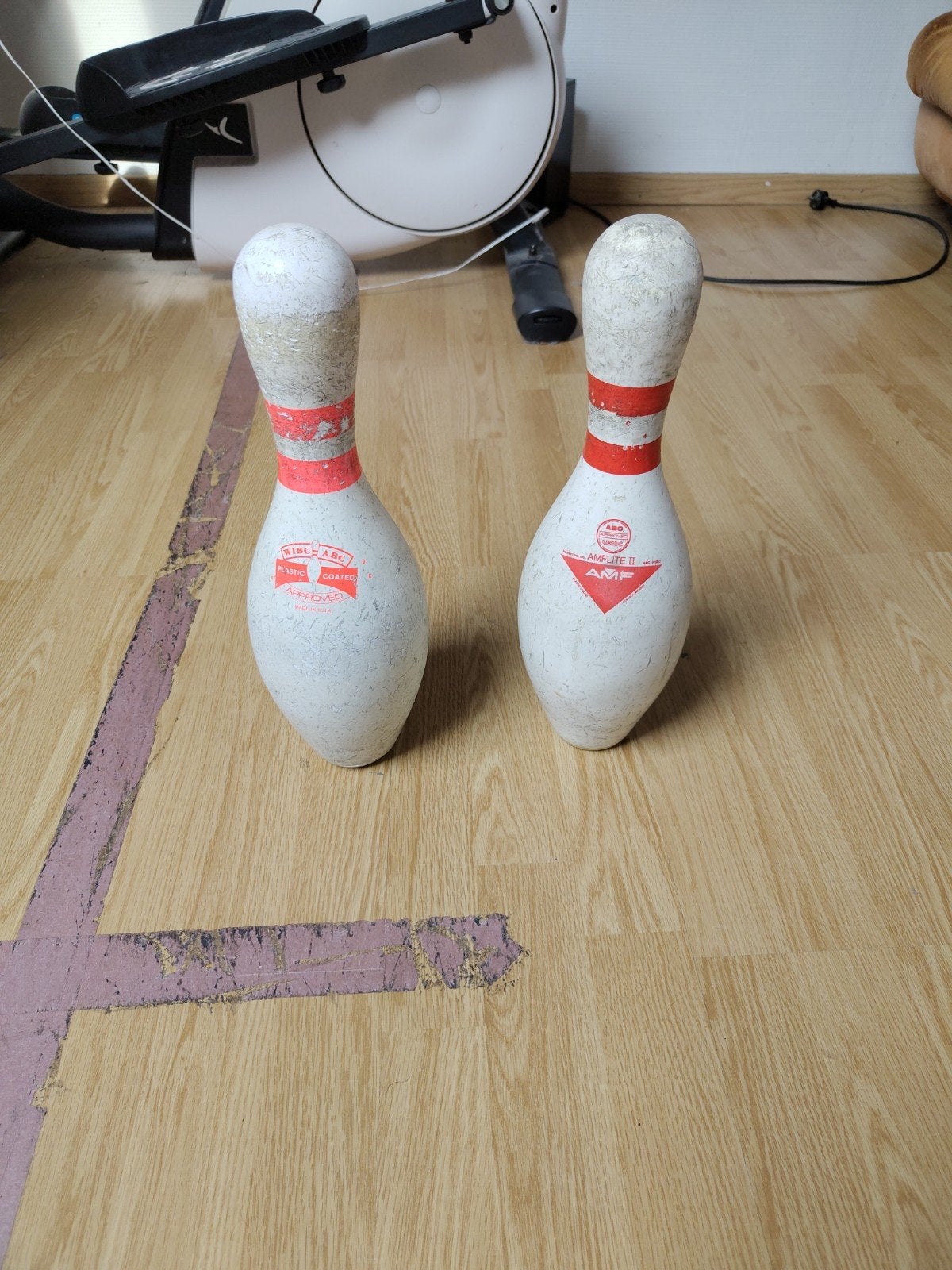 bowling kegels, Ophalen