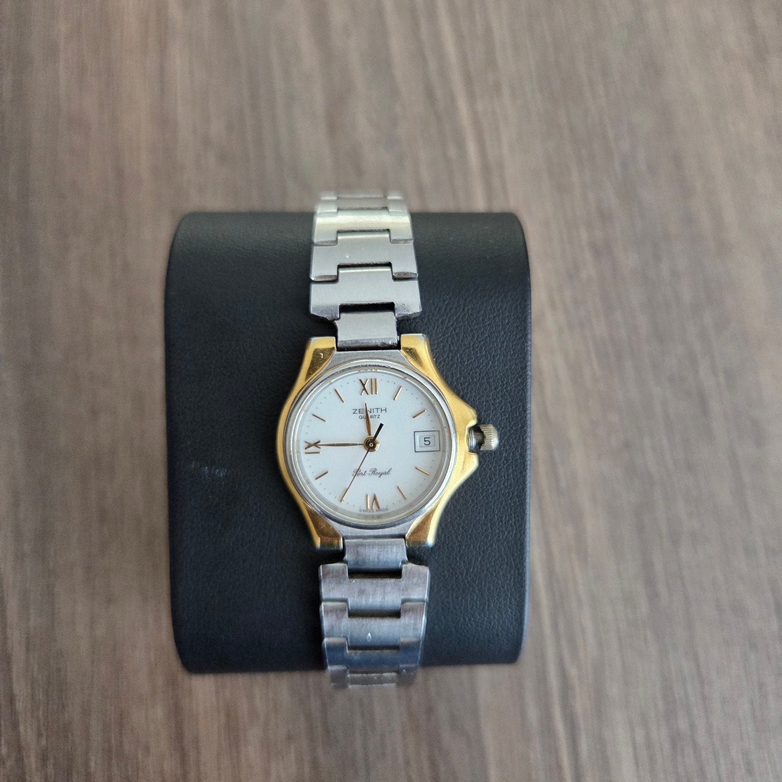 Prachtige Vintage Zenith Port Royal Dameshorloge (Ref. 59.01, Ophalen, Staal, Staal