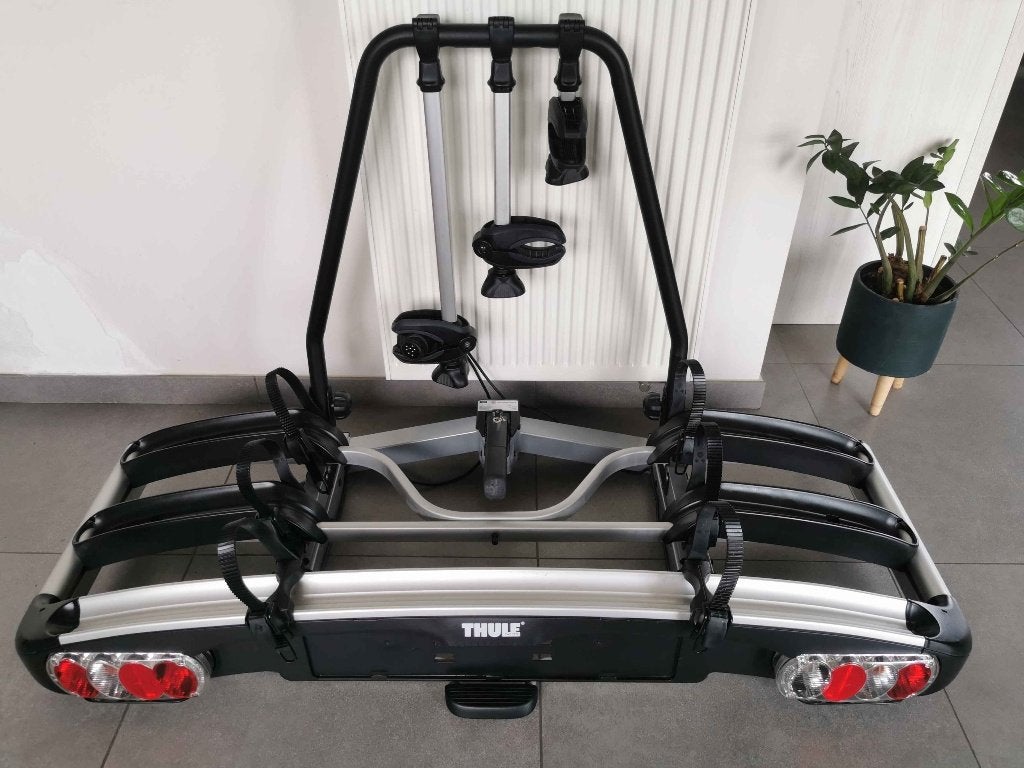 Thule EC G6 E-Family Carrier 937 –60kg –3 fietsen –als nieuw, Ophalen, 3 fietsen of meer, Zo goed als nieuw, Trekhaakdrager