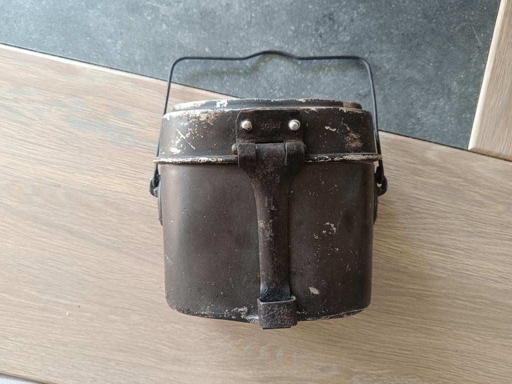 Gammelle allemande date 1938 nominative, Collections, Objets militaires | Seconde Guerre mondiale, Enlèvement ou Envoi