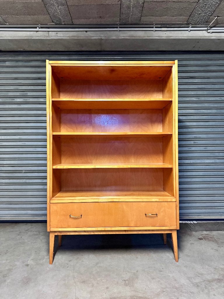Vitrine / bibliothèque vintage Imexcotra – années 1950/60, Avec tiroir(s), 25 à 50 cm, 100 à 150 cm, Utilisé