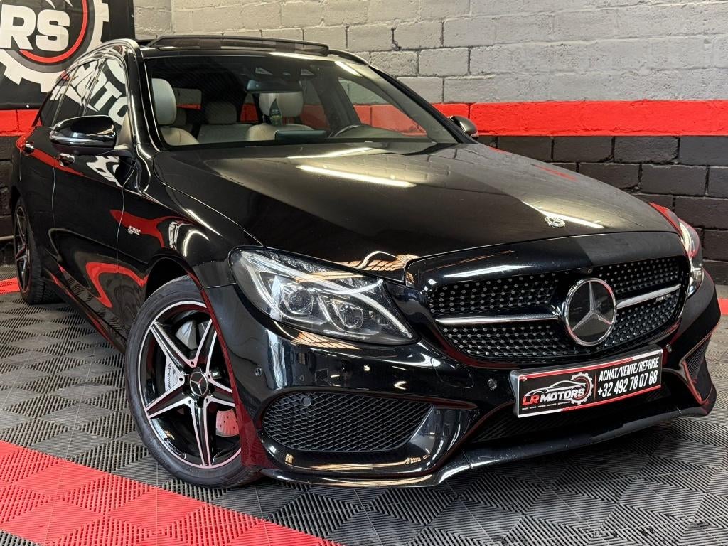 **Mercedes C43 AMG//V6 BI-TURBO//367CV**, Auto's, Automaat, Zwart, Leder, Bedrijf