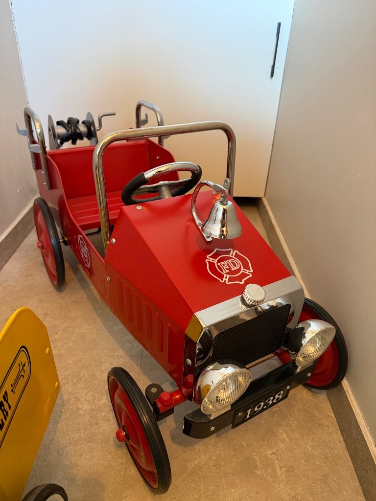 Trapauto brandweer, Enlèvement ou Envoi