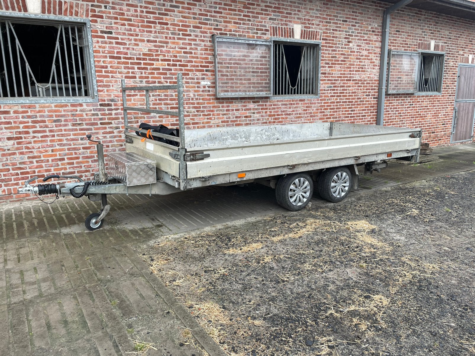 aanhangwagen 3.5 ton, Auto diversen, Aanhangers en Bagagewagens, Ophalen, Gebruikt