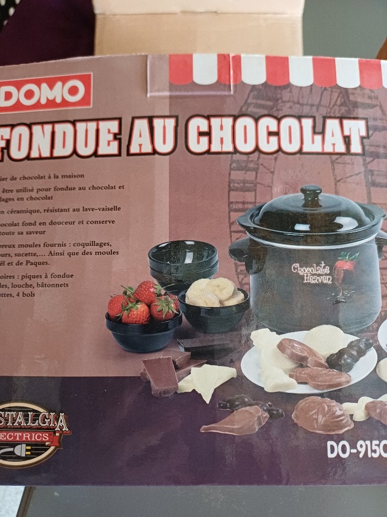Fondue au chocolat, Elektronische apparatuur, Ophalen, Nieuw, Elektrisch, Fondueset