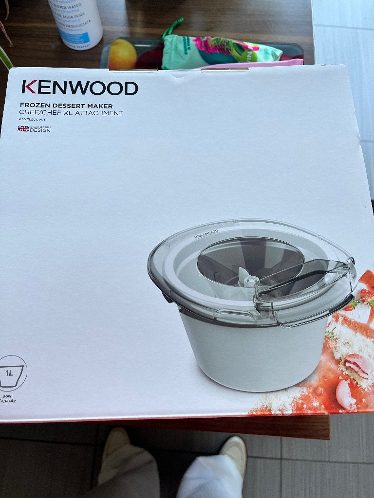 Kenwood ijsmaker, Elektronische apparatuur, Ophalen of Verzenden, Nieuw