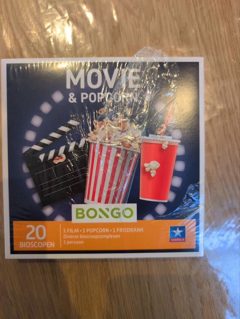 Bongobon, Tickets en Kaartjes, Eén persoon, Cadeaubon, Overige typen