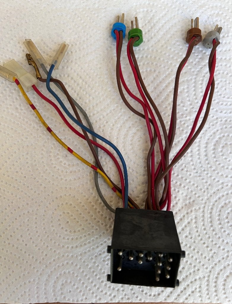 Radio din-stekker €5,-, Auto's, Particulier, Te koop, Radio