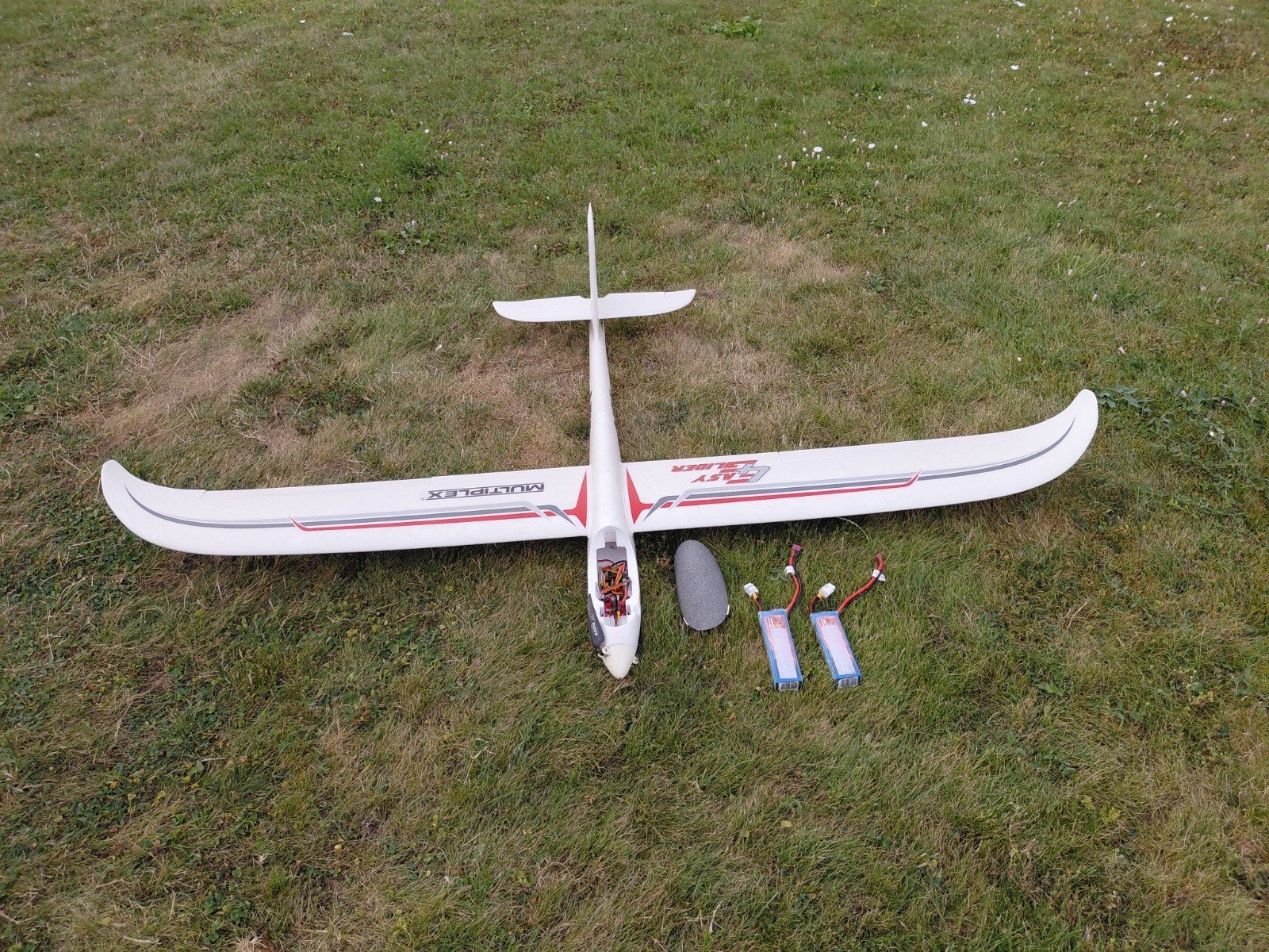 multiplex easy glider 4, Hobby en Vrije tijd, Modelbouw | Radiografisch | Vliegtuigen, Ophalen, Zo goed als nieuw, Elektro, RTF (Ready to Fly)