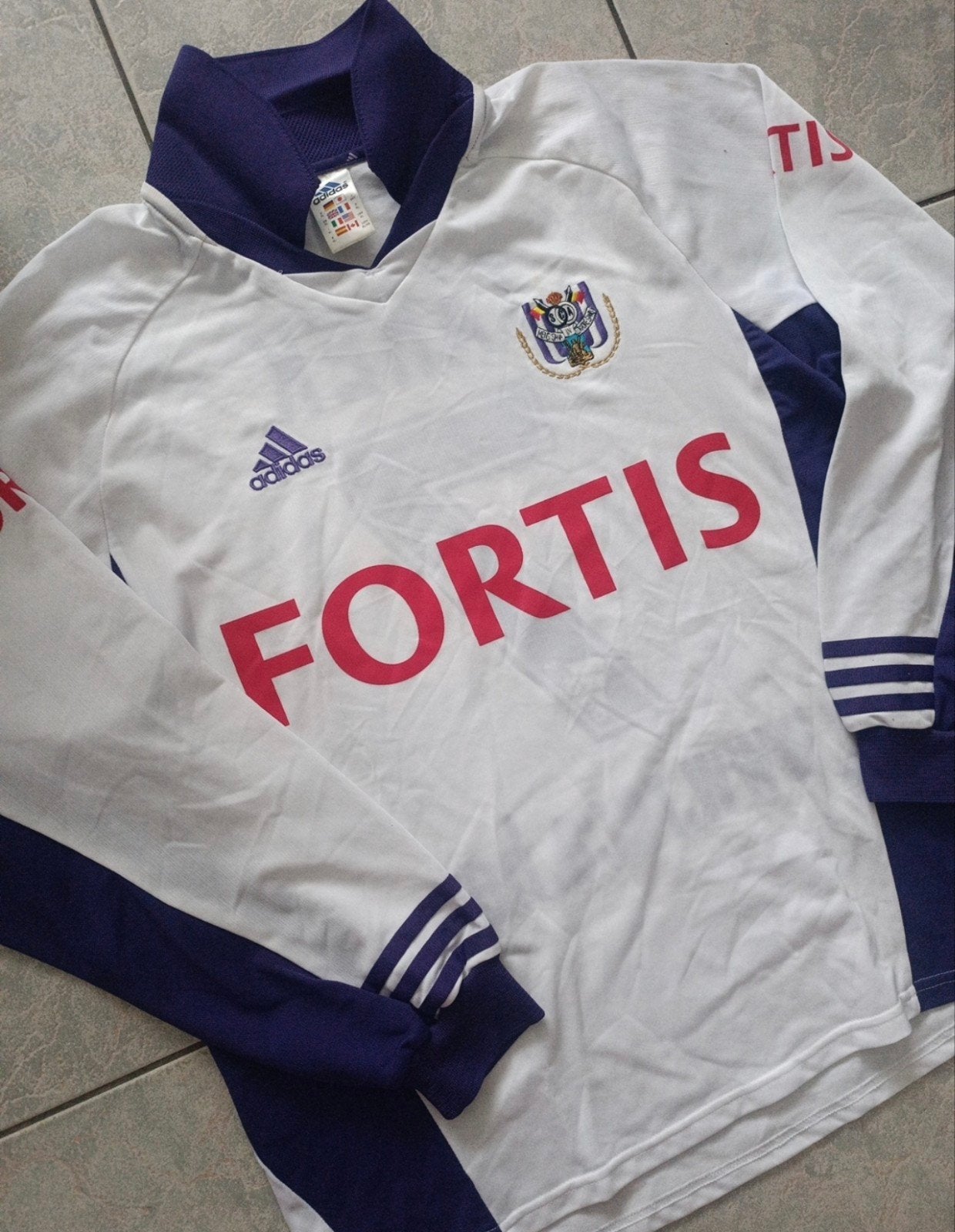 maillot RSC Anderlecht shirt, Sport en Fitness, Ophalen of Verzenden
