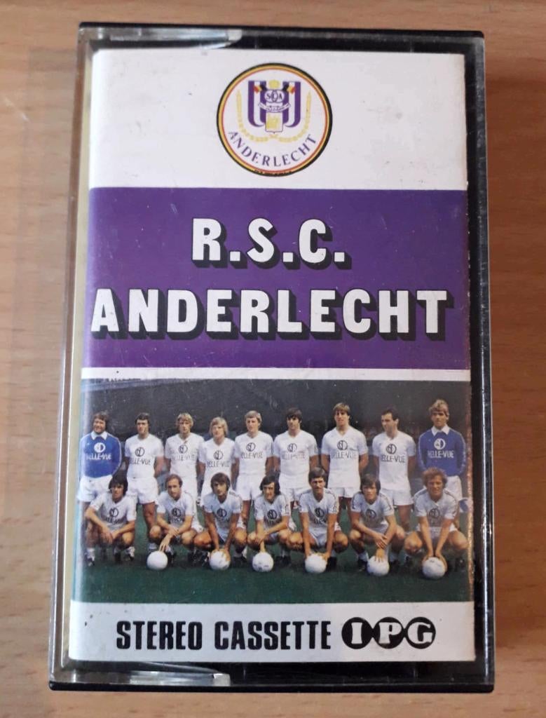 Cassette R.S.C. Anderlecht (RARE), Enlèvement ou Envoi, Originale, Autres genres, Utilisé