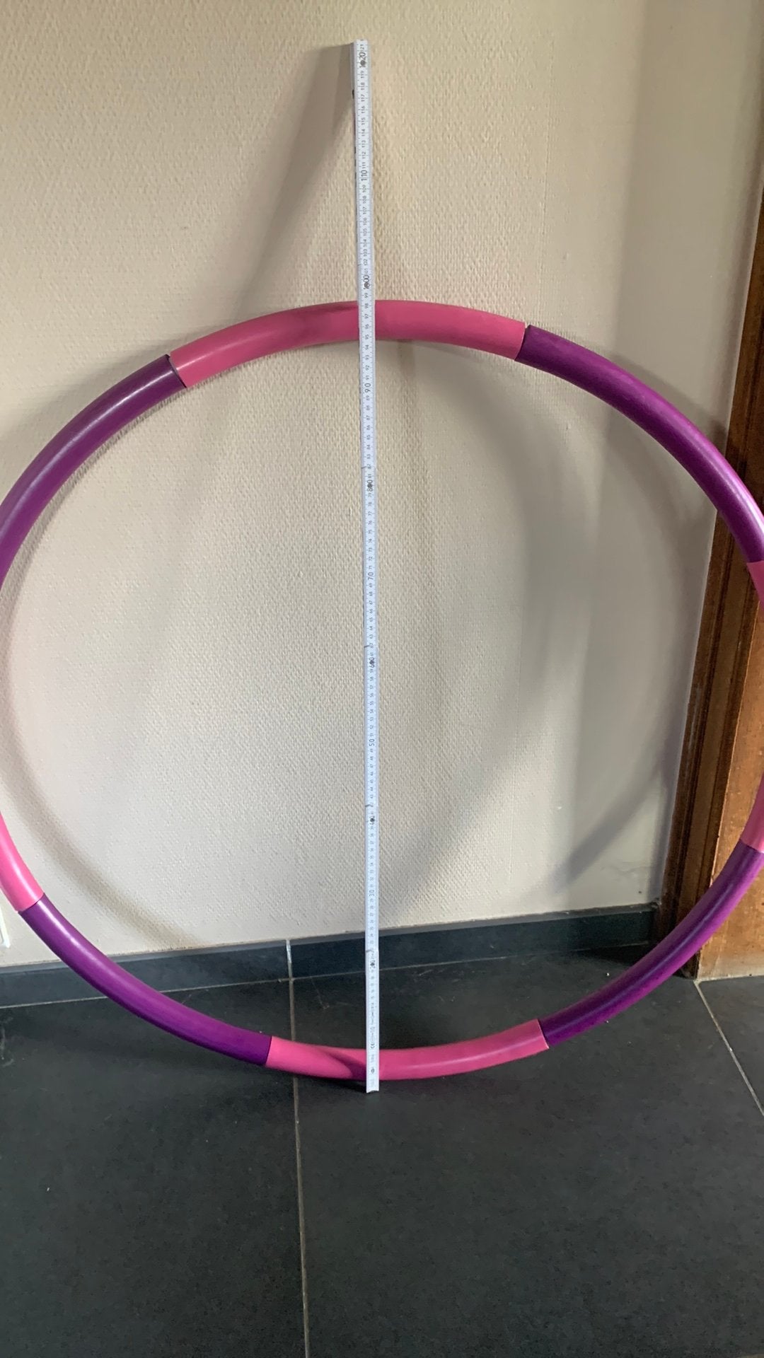 Weight hoop - Hula Hoop 1,8 kg, Sports & Fitness, Enlèvement, Avec poids, Utilisé, Cerceau