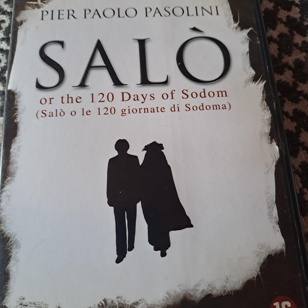 Salo or the 120 days of sodom 1975 dvd  krasvrij 3eu, Vanaf 16 jaar, Ophalen of Verzenden, Zo goed als nieuw, Waargebeurd drama