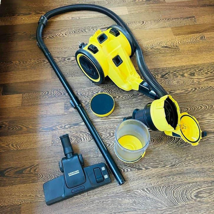 Aspirateur karcher, Electroménager, Aspirateur, Réservoir, Enlèvement, Utilisé