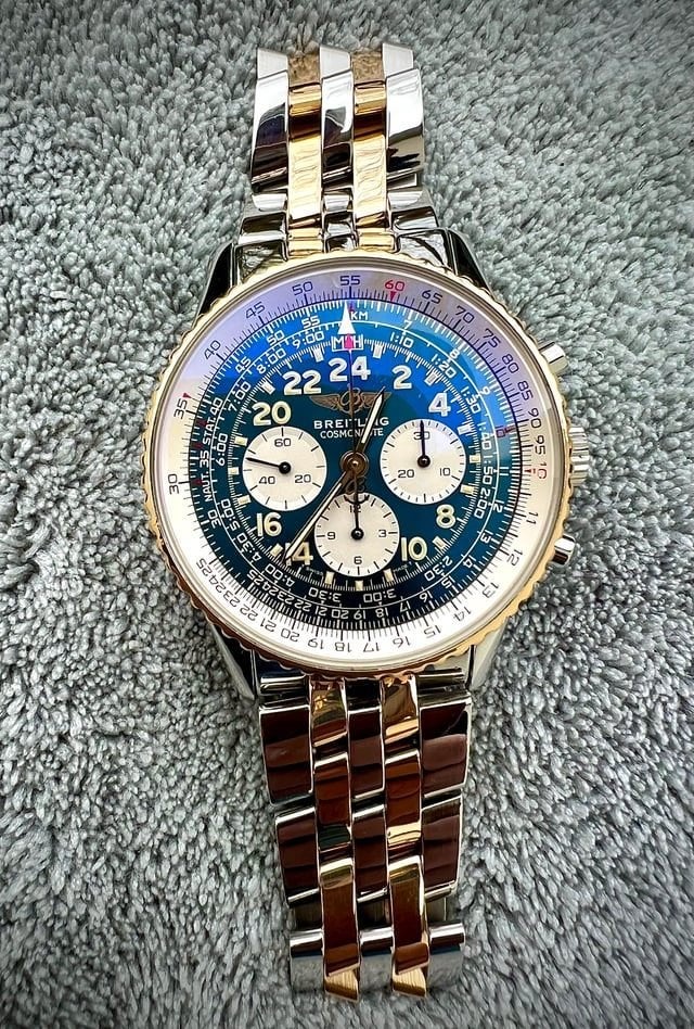 Breitling navitimer limeted, Bijoux, Sacs & Beauté, Montres | Hommes, Montre-bracelet, Enlèvement ou Envoi, Breitling, Or