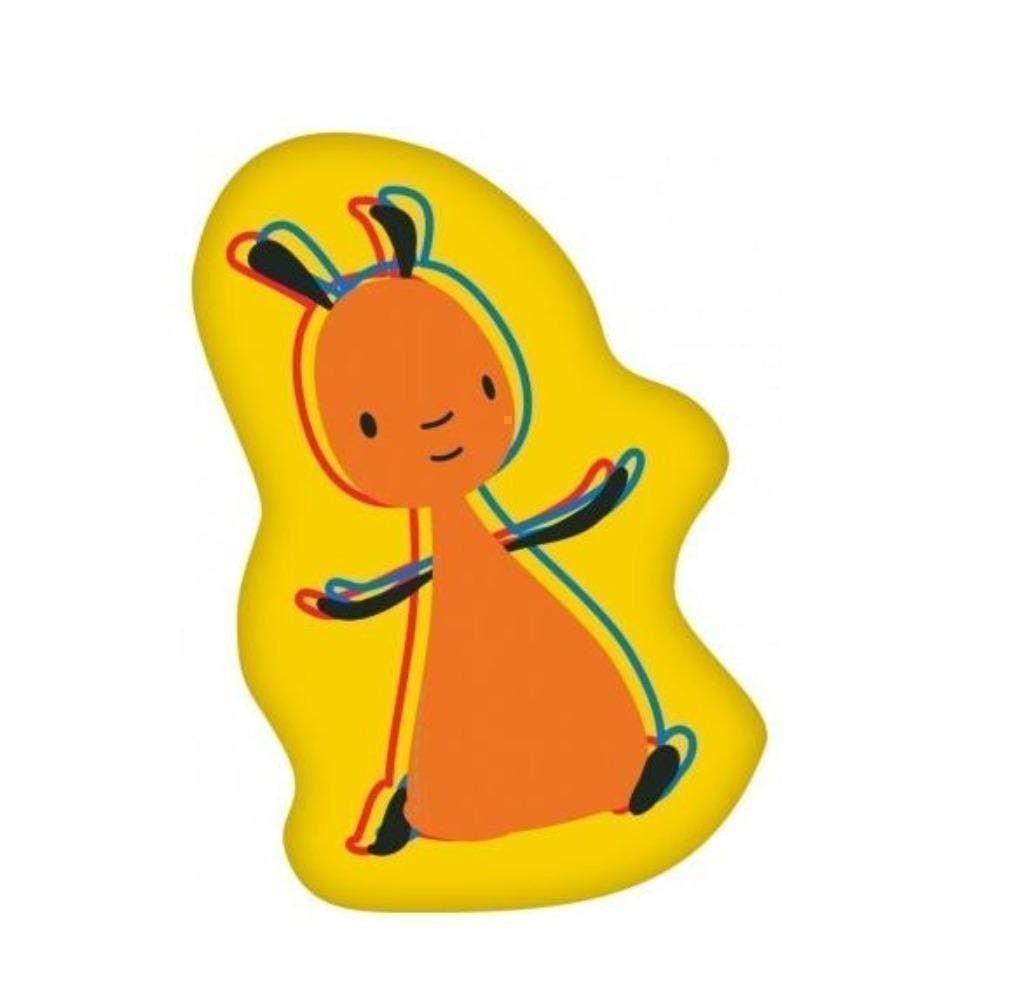Bing Konijn Knuffel Kussen - Flop - VAN 9,95 VOOR 7,50!, Nieuw, Kleed of Kussen, Meerkleurig, Inclusief kussen