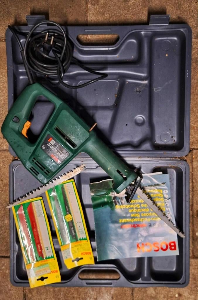 Elektrische zaag Bosch, Doe-het-zelf en Bouw, Ophalen, Zo goed als nieuw