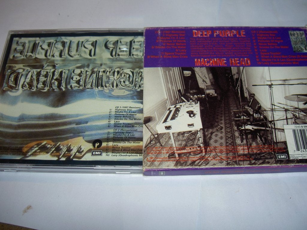 CD Deep Purple – Machine Head, Ophalen of Verzenden, Gebruikt, Remastered