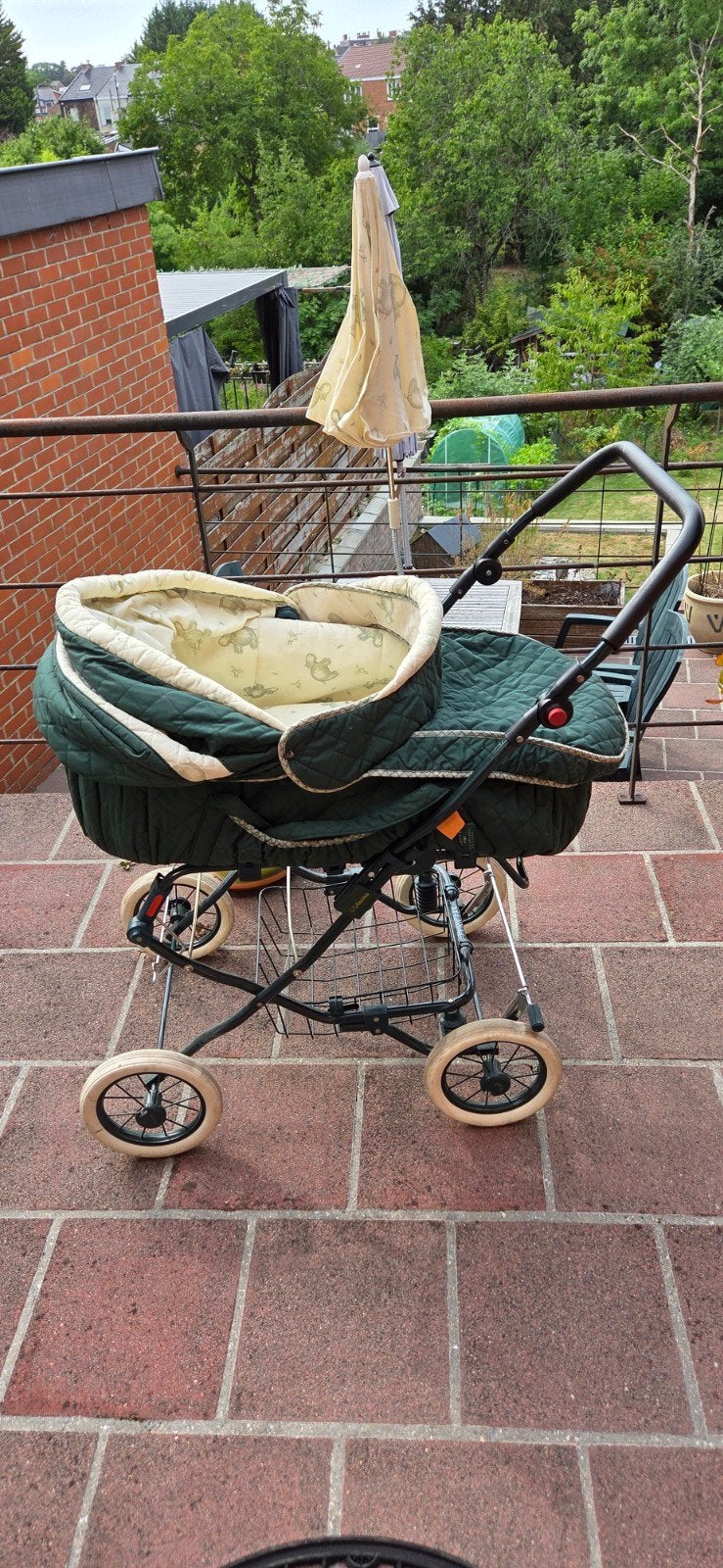 Landeau poussette Percles, Enfants & Bébés, Poussettes & Combinaisons, Autres marques, Avec nacelle, Enlèvement, Utilisé