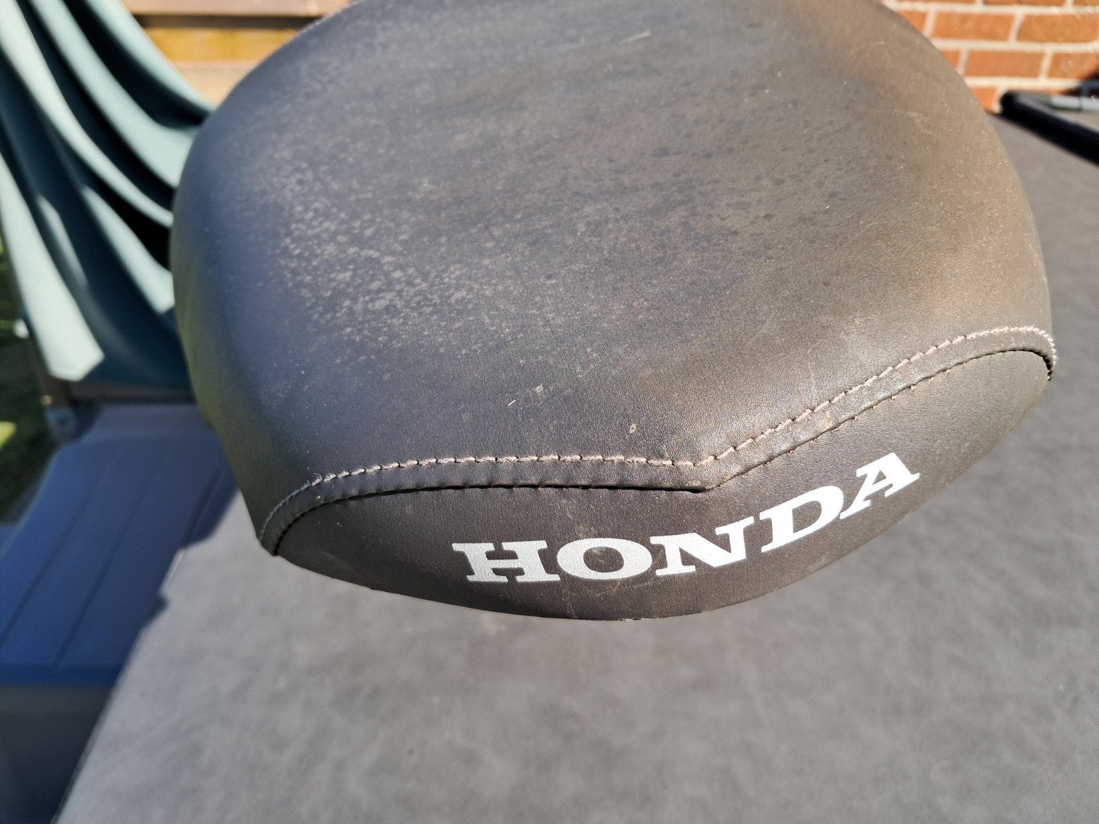 zadel honda dylan, Ophalen