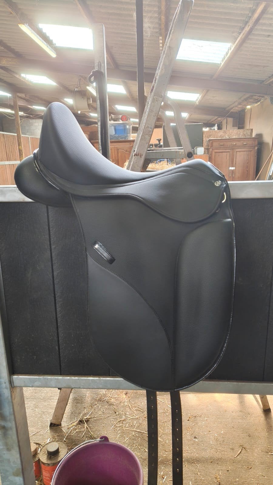 Norton Pro dressuurzadel 17 inch, Dieren en Toebehoren, Dressuur, Overige merken, M (17 inch), Ophalen of Verzenden