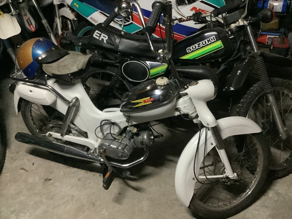 Opruiming.  2 X Puch en een Garelli, Fietsen en Brommers, Puch, Ophalen of Verzenden, Klasse B (45 km/u), 3 versnellingen
