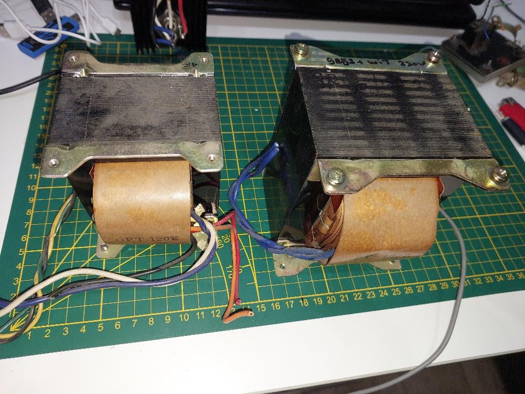 Uitgangs en voedings transfo set 100 volt amp, Ophalen of Verzenden