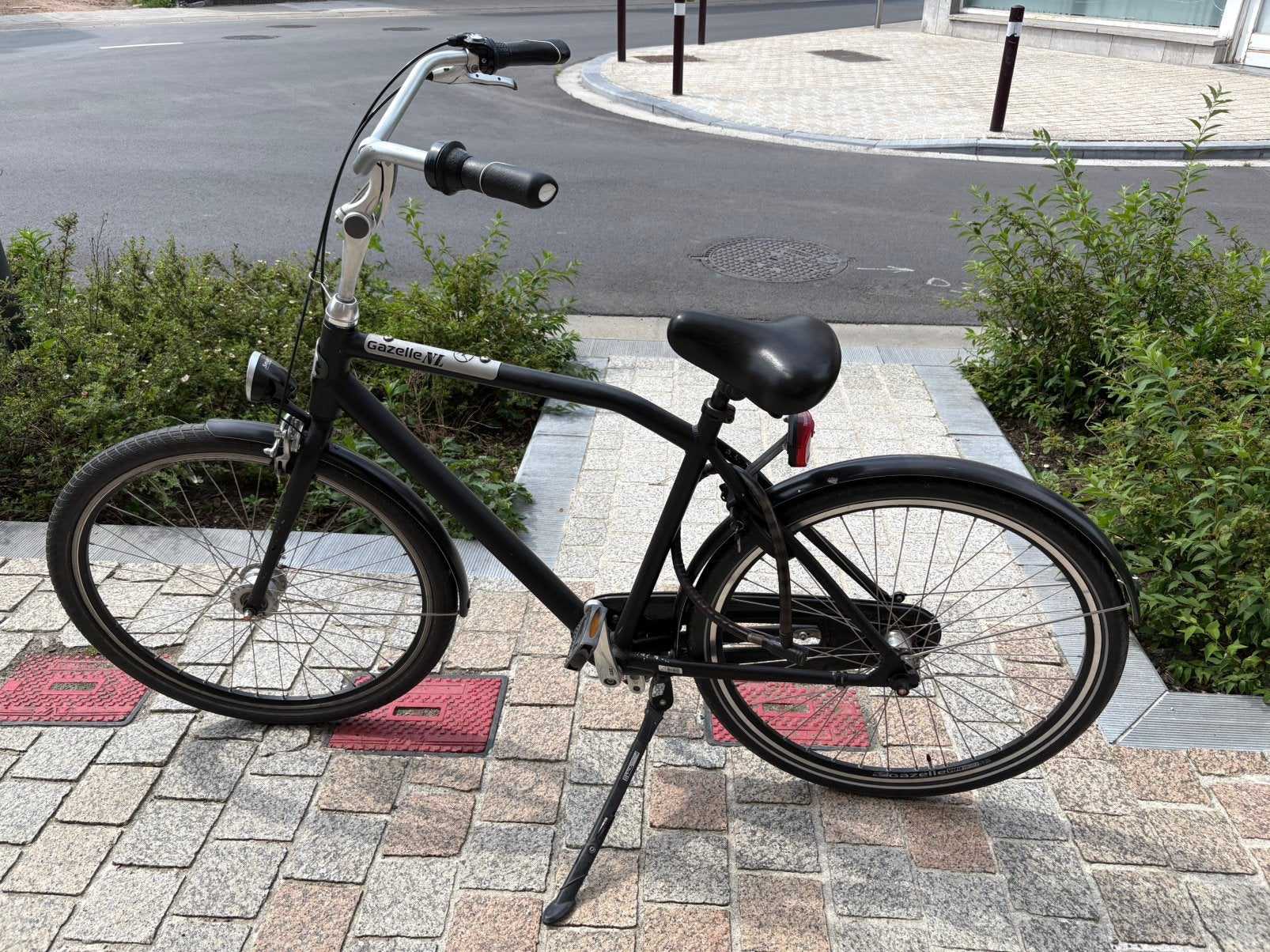 GazelleNL fiets met terugtrap en handrem, Fietsen en Brommers, Ophalen, Terugtraprem, Gebruikt, Versnellingen