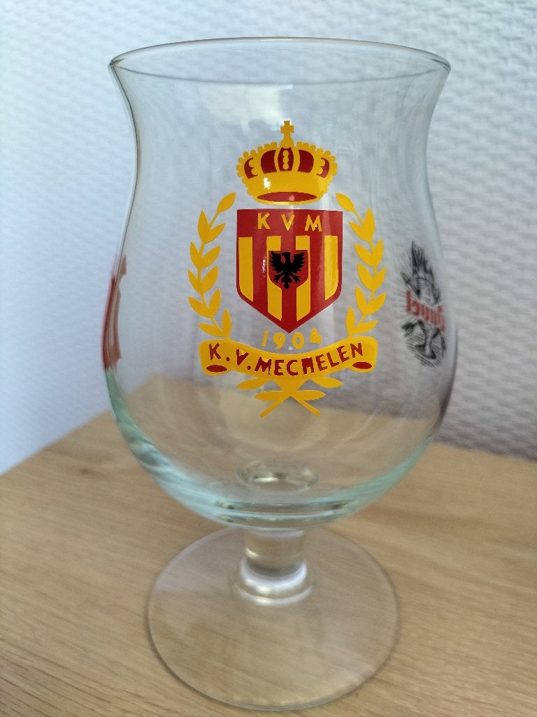 Duvelglas. KV. Mechelen, Ophalen of Verzenden, Nieuw, Glas of Glazen, Duvel