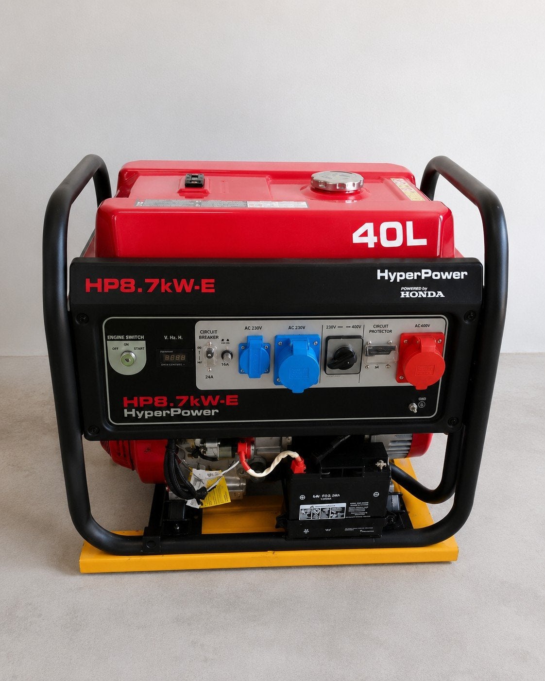 générateur Honda essence HP HP8.7kW-E 40L,, Articles professionnels, Machines & Construction | Autre, Enlèvement