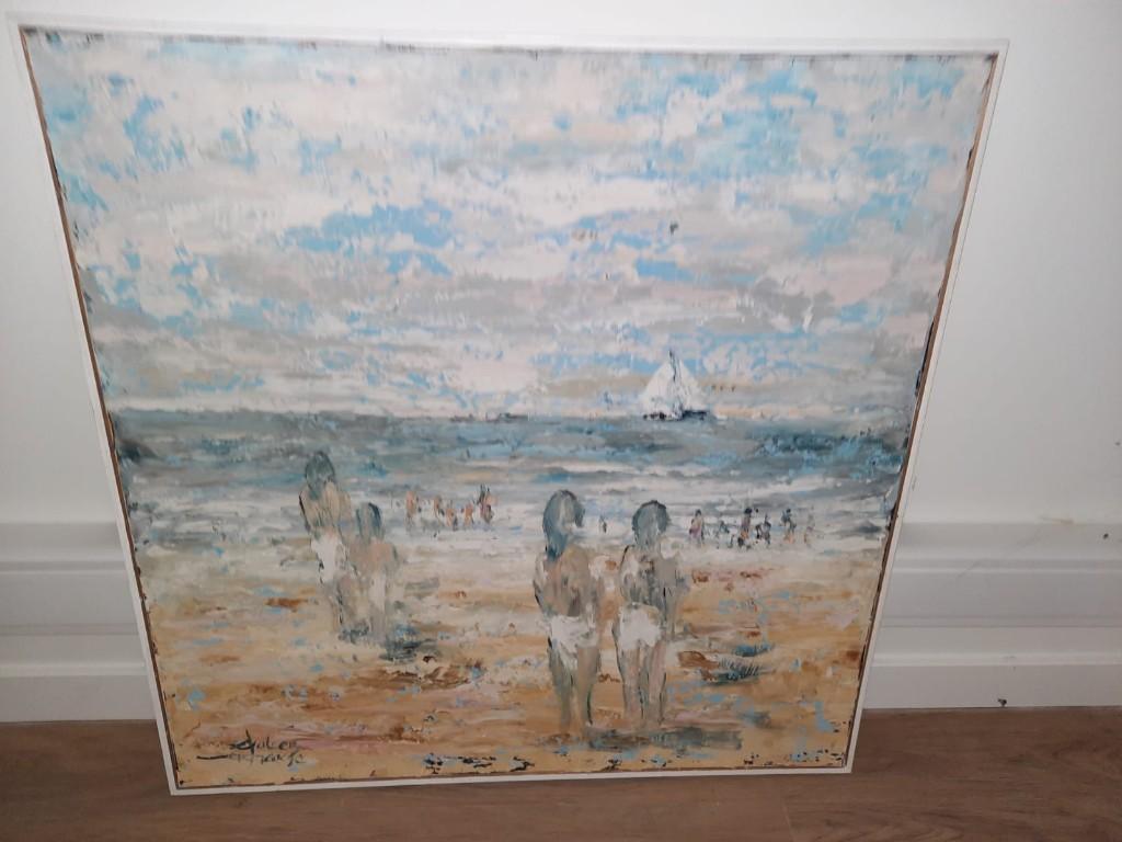 Een dagje aan het strand, Zandvoort, Ophalen