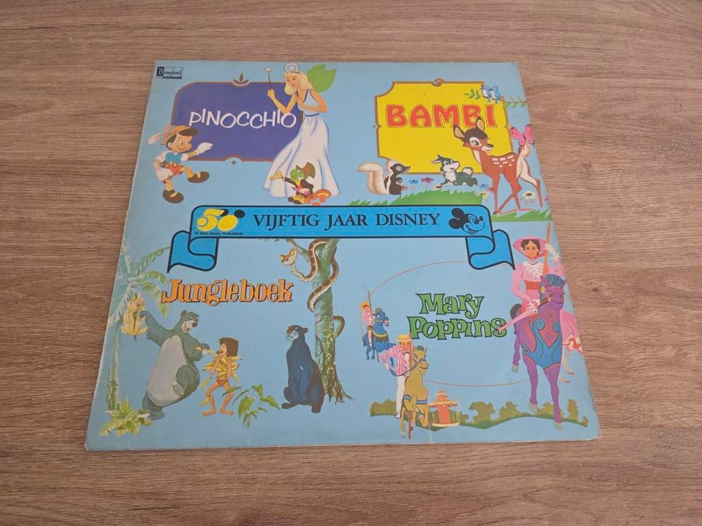50 Jaar Disney – Verhalen & Liedjes, Cd's en Dvd's, Vinyl | Kinderen en Jeugd, Muziek, Ophalen of Verzenden
