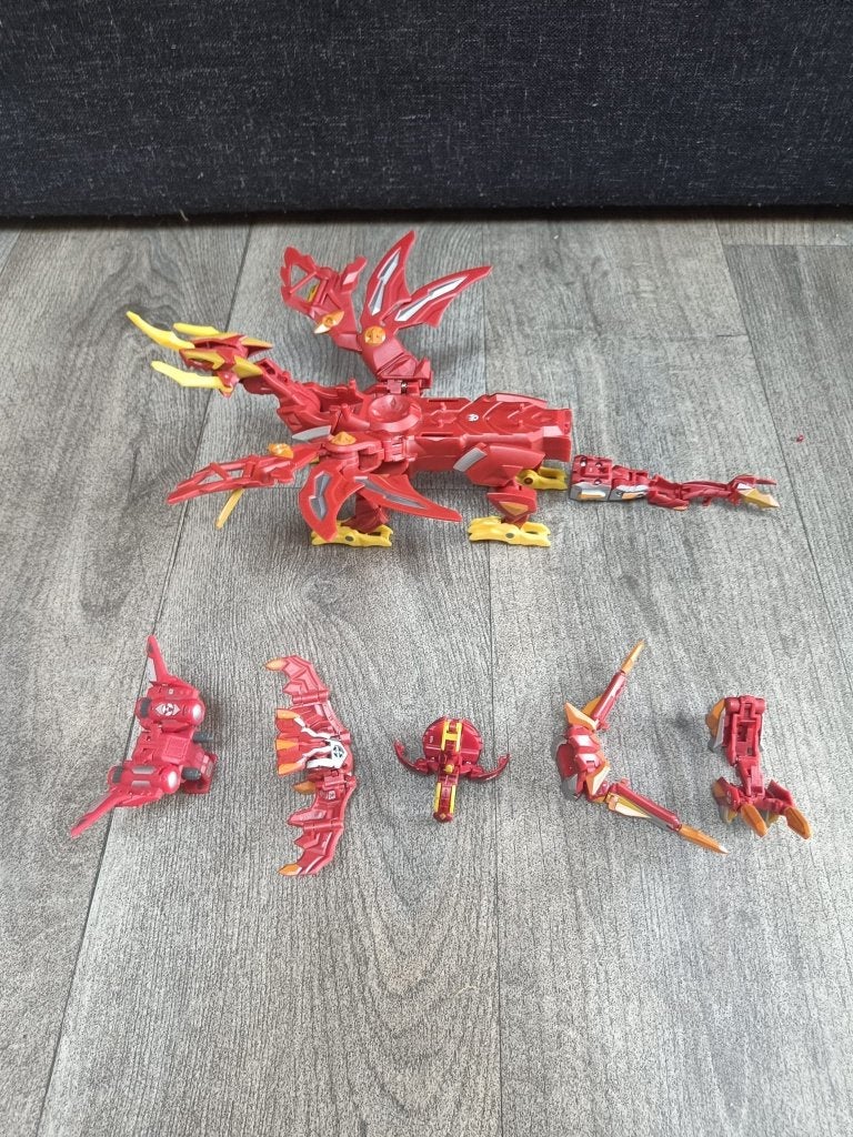Bakugan Dragonoid Colossus + 15 Bakugans, Enlèvement, Utilisé
