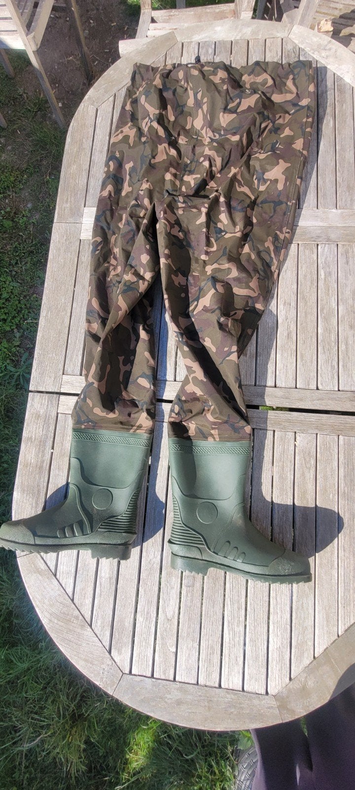 Waadpak Fox, Ophalen