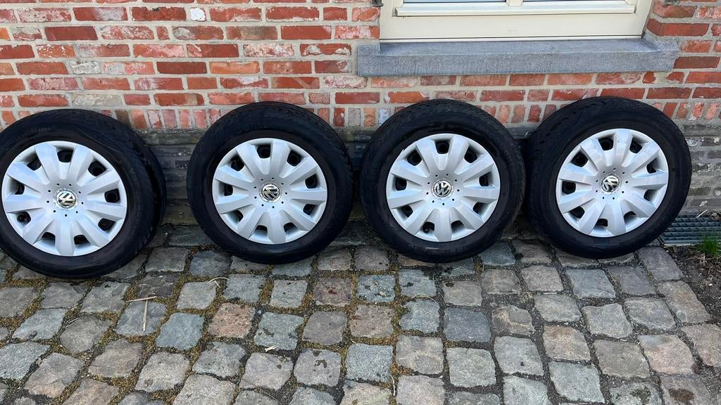 Velgen/banden volkswagen 15” 5x112, Auto-onderdelen, Banden en Velgen, Ophalen, 15 inch, Band(en)